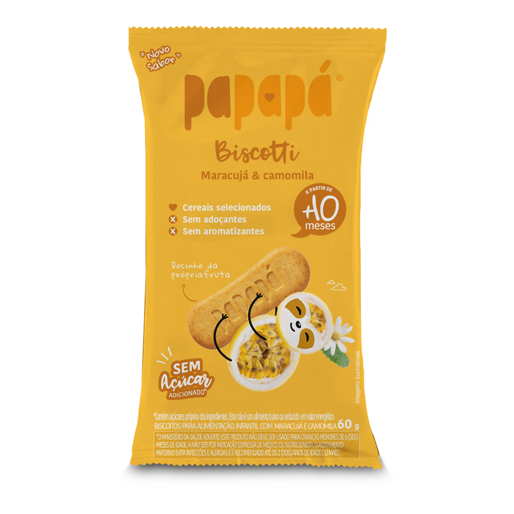 Biscotti papapá maracuja e camomila