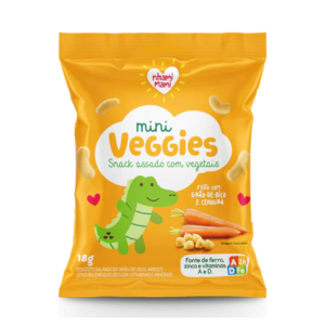 Grão de bico e cenoura - Mini veggie